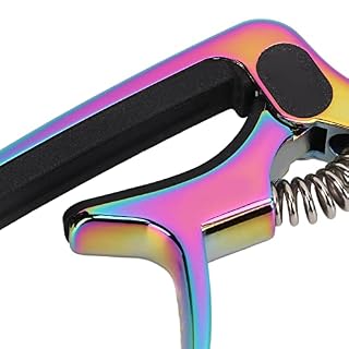 Capo de Guitare en Métal avec Porte-médiator et Rembourrage Doux pour Guitares Acoustiques et électriques Ukulélé… - Les Beatles, Paul McCartney, John Lennon, RIngo Starr, George Harrison Capo de Guitare en Métal avec Porte-médiator et Rembourrage Doux pour Guitares Acoustiques et électriques Ukulélé… – Image 7