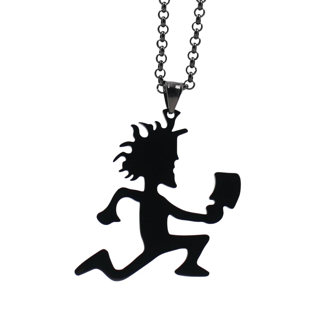 ICP necklace, Juggalo necklace, 925 sterling silver Jugallo Hatchetman Necklace, hatchetman necklace, insane clown necklaces, hatchet man chain,