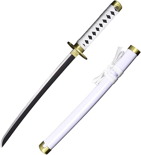 Miniatura 4 de Mini katana japonesa anime corta espada 17.7 pulgadas hoja de acero inoxidable Tanto cuchillo