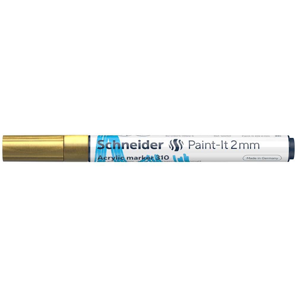 SCHNEIDER 310 AKRİLİK MARKER 2MM ALTIN-120153