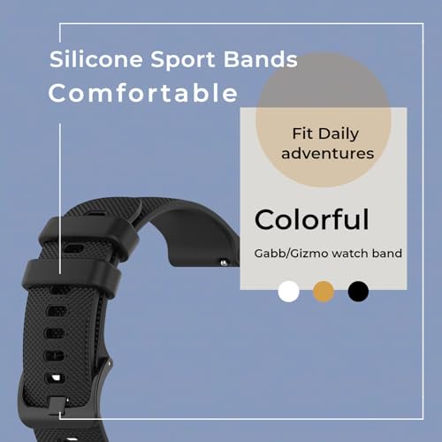 Correas de silicona para reloj compatible Gizmo 10 unidades miniatura 4