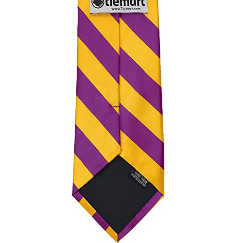 Image of tiemart Men's Striped Tie Standard Length