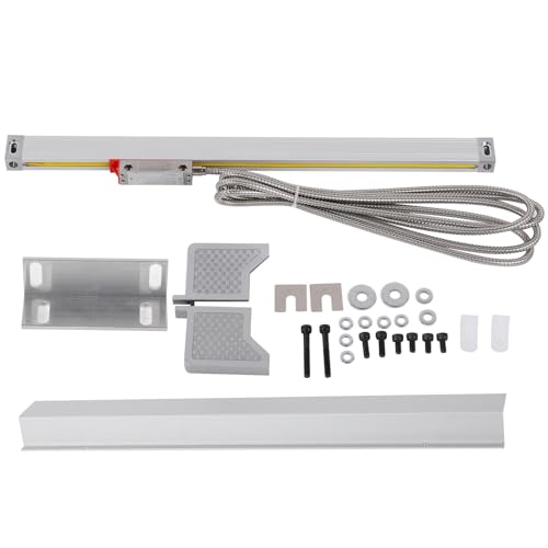 Gearwell Lathe Linear Scale TTL Encoder 1?m Accuracy, Digital Readout with DB9 Plug, DC5V (150)