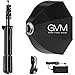 GVM 80W Photo Studio Lighting Kit, LED Video Light with Bowen Mount 23.6