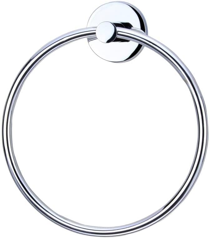 Towel Ring Moonstone Brass