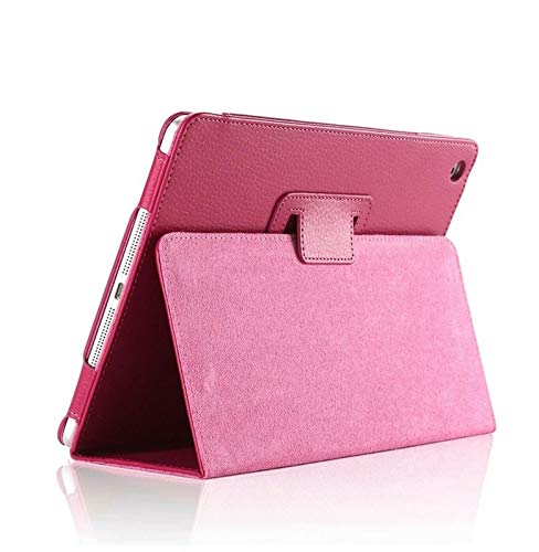 Leather Folio Flip Case For Apple iPad Air (9.7", 2013-2018) (Pink), 9.7 inch
