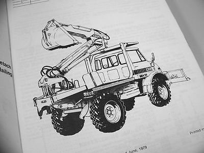 Miniatura 2 de J IFunda Mb494Unimog accesorios piezas Manual Catálogo retroexcavadora Cargadora Carretillas Elevadoras