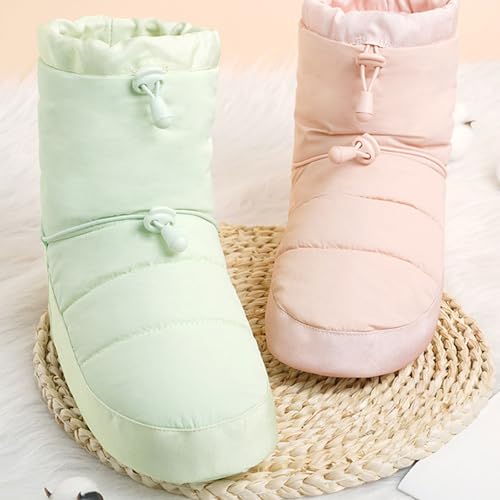 Winter Dance Boot Women Ballet Adult Warms Up Bootie Ankle Boot Dance Cotton Warm NonSlip Training3