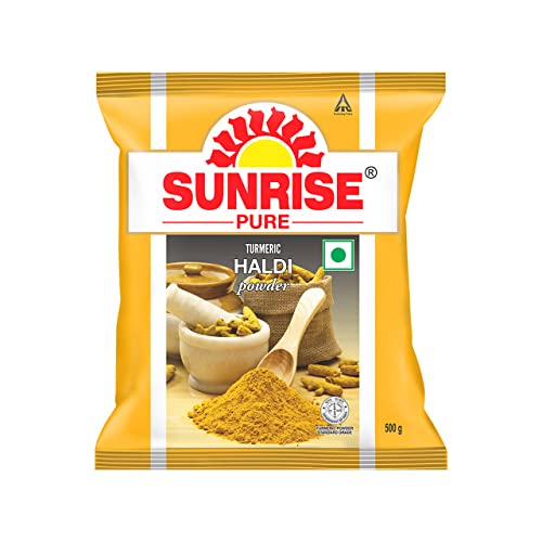 Image of Sunrise Pure Turmeric Spice Powder Pouch, 500 Gram