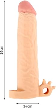 Dightyoho Funda de pene reutilizable de aumento para hombre ...