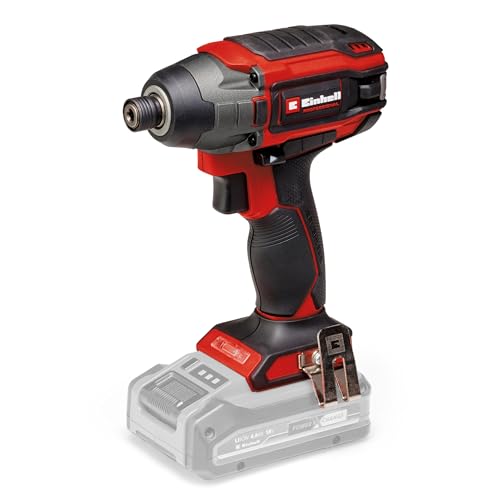 Fornitura senza batteria – Il trapano a percussione a batteria Einhell TP-CI 18/220 Li BL Solo viene consegnato senza batteria Power X-Change e caricabatterie. Acquistabili separatamente.