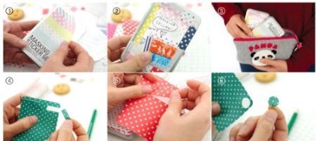 Allydrew Decorative Washi Masking Tape Sticker Paper (54 Sheets, 2Pk), Solid & Fabric #TOP4