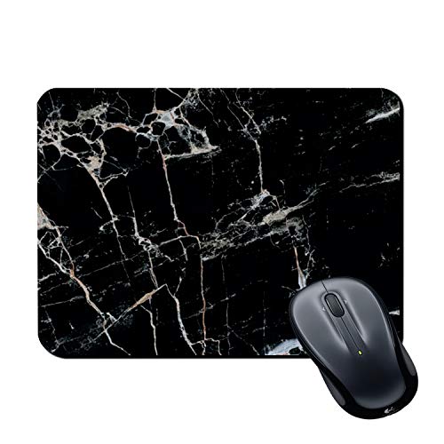 Plan To Gift Gaming Mouse Pad Black texture Landscape Printed Multicolour Size 7x8.8 inches
