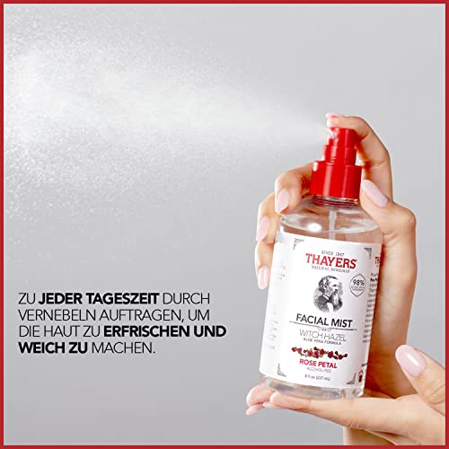Thayers Alcohol-Free Witch Hazel Facial Mist Toner With Aloe Vera, Cucumber, 8 Ounce #TOP6