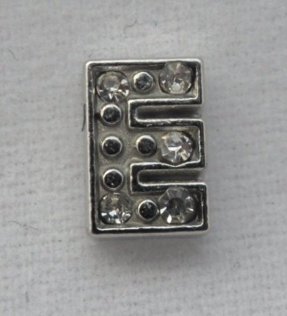 Block Letter Initial E Floating Charm for your Origami Owl Locket