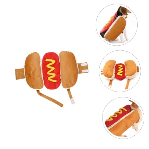 Disfraz para Perros y Gatos Hot Dog Burger Talla M miniatura 4