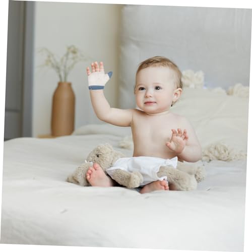 2pairs Eat Glove Cover Mittens Months Thumb Guard for Newborns Boy Girl Gloves Months4