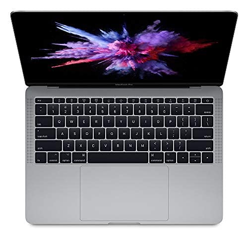 Mid 2017 Apple MacBook Pro with 2.5 GHz Intel Core i7 (13 inch Retina Display, 8GB RAM, 128GB SSD) Space Gray (Renewed)
