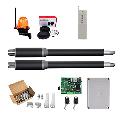 Motor de puerta corrediza, 200KGS automático de doble brazo eléctrico abridor de puerta abatible operador Motor actuador más cerca abridor de puerta abatible for Control de acceso for entrada(KIT D)