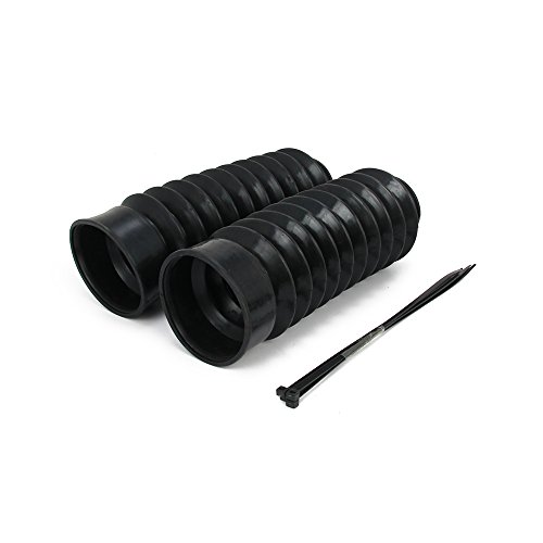 Couvercle de fourche noir 49 mm finition premium pour FXDWG