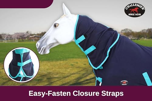 Image of Challenger Horse Sheet Polar Fleece Cooler Exercise Blanket Wicks Moisture 4384