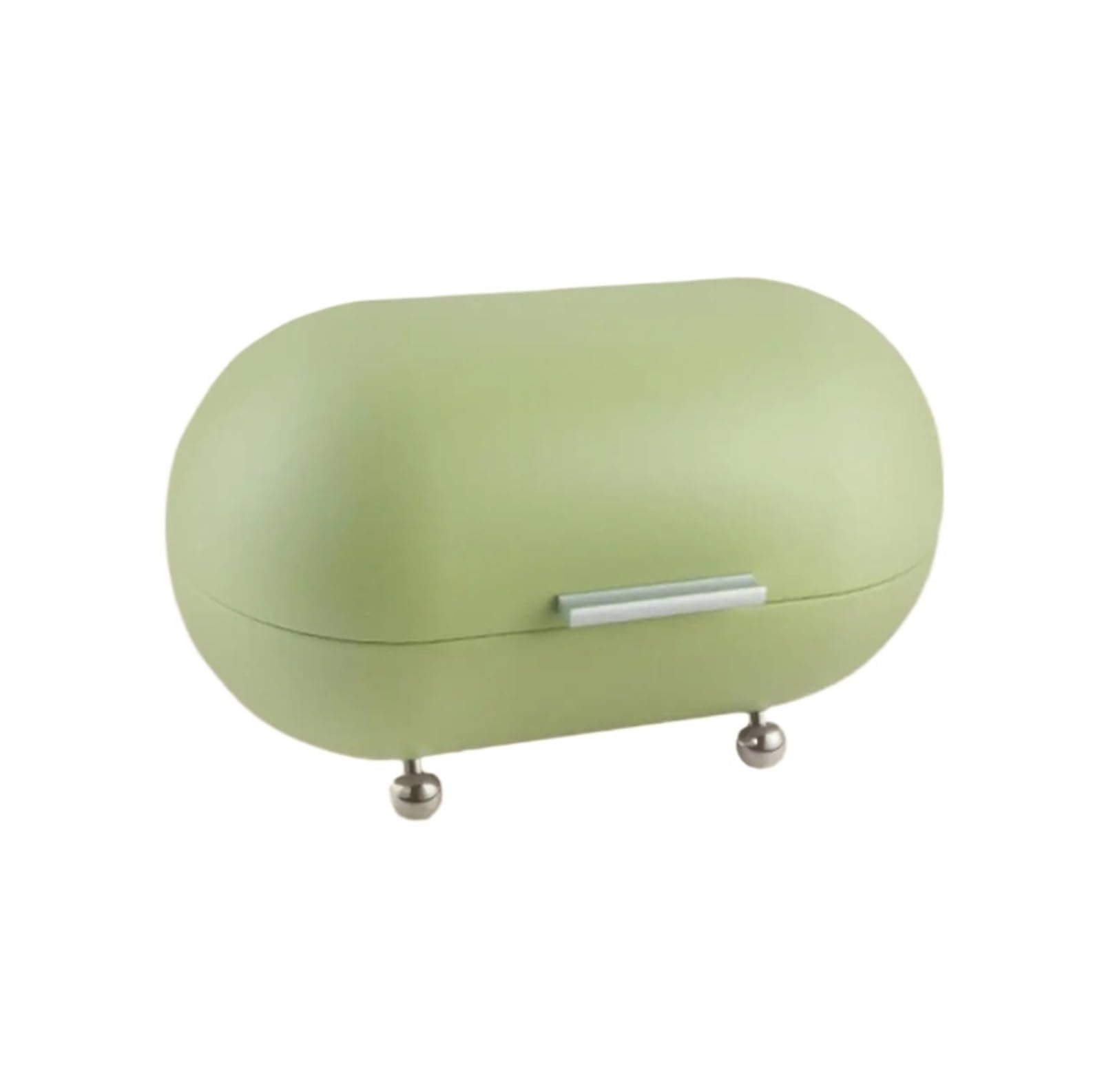 LUYSGBXR Bread Bin Bread Storage Box Use Snack Container Large Capacity Countertop Pastry Kitchen for Home Farmhouse(Green)