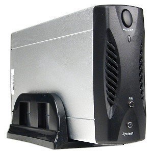 Boîtier externe aluminium pour disque dur USB 2.0 3.5 POWMAX Moving Star