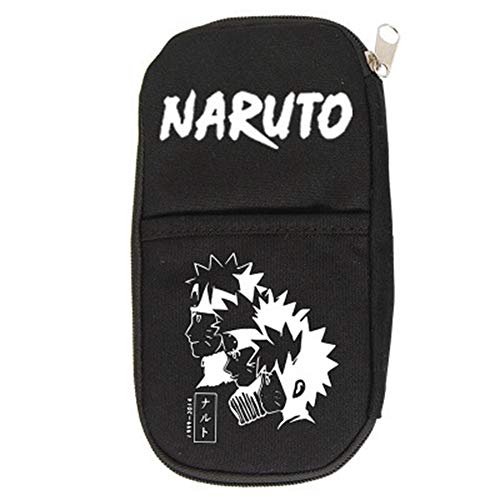 Preisvergleich Produktbild Koupany Anime Naruto Federmäppchen Männlichen Und Weiblichen Studenten Federmäppchen Schreibwaren Tasche Lernen Stift Fall Große Kapazität Multifunktionale Federmäppchen