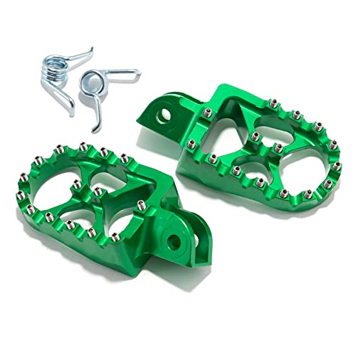 TARAZON Fußrasten Fußstütze für SUZUKI V-strom DL 650 04-23 DL 1000 02-06 für Kawasaki KLR 650 2011-2018 2022 2023