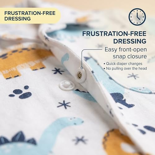 Image of The Mom Store Kids Cotton Night Suit for Boys and Girls | Breathable Night Dress for Kids Boys and Girls | Printed Nightsuit Pajama Set | Comfortable All-Season Sleepwear for Daily Use | Combo Set