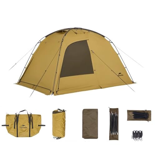 Carpa camping 4 estaciones 2 personas windhike impermeable