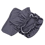 Funda de tela para silla de oficina: fácil de limpiar y lavar a máquina o a mano, funda elástica para silla de oficina