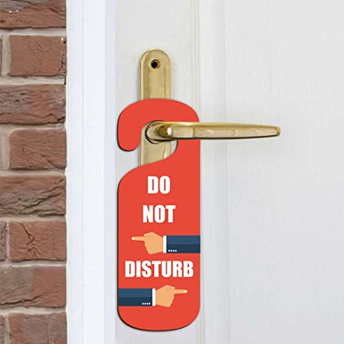Image of KREEPO Do Not Disturb MDF Door Sign Hanger Size(24cm x 8.5cm) kr52