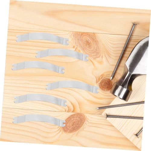 Image of 100pcs Picture Frame Backing Clips Spring Clips for Secure Photo Hanging and Framing Easy to Install Picture Mounting Hardware