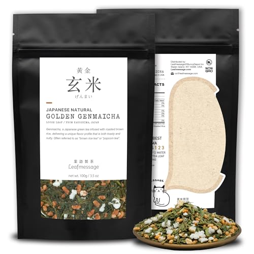 Leafmessage Golden Genmaicha Tea