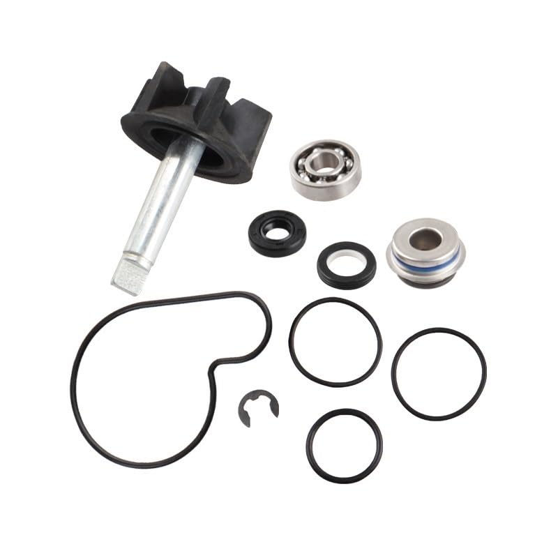 Conjunto de bomba agua para motocicleta Ajuste para Suzuki AN Burgman 250 400 AN400 Epicuro 125 150 UH Burgman 125 150 200 1998-2006 Kit de reparación de bomba de agua
