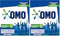 OMO Active Clean Laundry Washing Powder Front & Top Loader 2kg (Pack of 2)