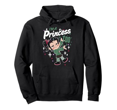 Disney Wreck-It Ralph 2 Vanellope Yo también soy una princesa Sudadera con Capucha
