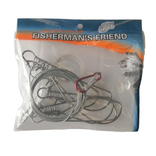 Hkfgdjdl Angelschnalle, Stringer aus Edelstahl, 5 m, 10 m, Umhängeband, Angelausrüstung, Stringer mit Schwimmern Hkfgdjdl Angelschnalle, Stringer aus Edelstahl, 5 m, 10 m, Umhängeband, Angelausrüstung, Stringer mit Schwimmern