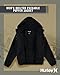 Hurley Mens Puffer Jacket - Lightweight Packable Insulated Winter Coat for Men - Weather Resistant Quilted Outdoor Jacket, Size Medium, True Black