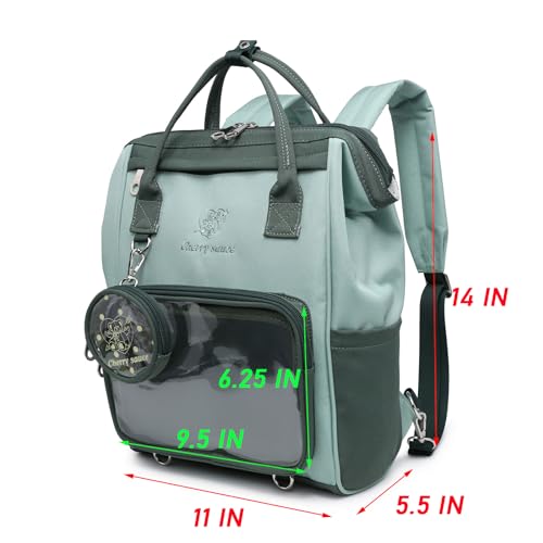 Image of CHERRY SAUCE Ita Bag Pin Kawaii Cute Display Mommy Backpack for School Anime Cosplay with Insert