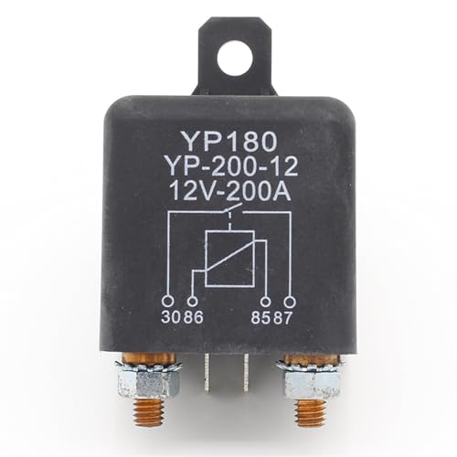 Relais automobile 12V 200A DC pour installation de double batterie et moteur de camion