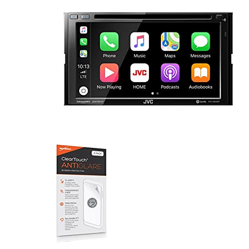 BoxWave Screen Protector Compatible with JVC KW-V850BT - ClearTouch Anti-Glare (2-Pack), Anti-Fingerprint Matte Film Skin for JVC KW-V850BT