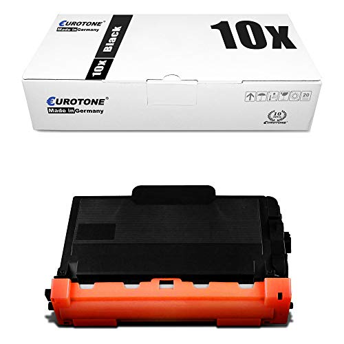 Toner TN3480 Eurotone pour Brother MFC-L 5700 5750 6800 Lot de 10