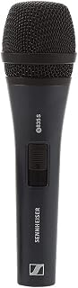 Sennheiser e 835-S Dynamic Cardioid Vocal Microphone with Switch - Rugged Stage Mic for Clear Projection & Feedback Rejection
