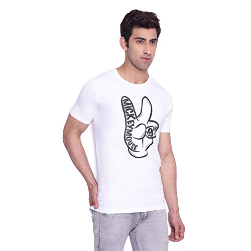 Image of Men's Regular Fit Round Neck Short Sleeves Knitted T-Shirt