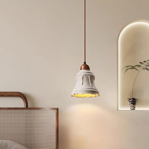 Éclairage de suspension simple et moderne lustre en ciment réglable