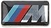 5pcs Self-Adhesive M Tec Sport BADGE STICKER EMBLEM fits BMW M3 M5 M6 Wheel New
