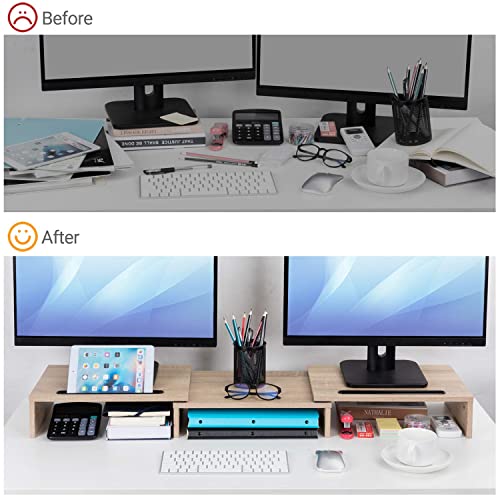Opiniones y reviews de Base de madera para pantalla para comprar hoy. 12 Imagen adicional