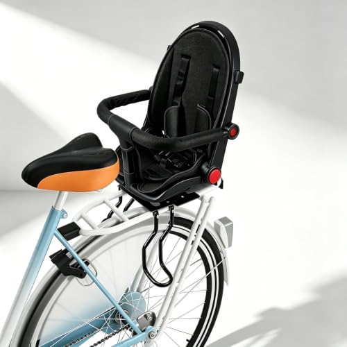 Rear Child Bike Seat with Backrest